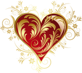 Discover love heart illustration