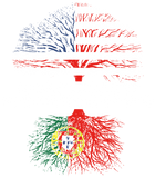 Discover American Raised with Portuguese Roots Portugal T Shirt