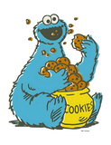 Discover Cookie Monster Vintage T-shirt
