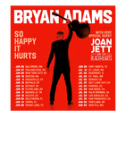 Discover Bryan Adams Shirt So Happy It Hurts Tour Shirt Bryan Adams Merch