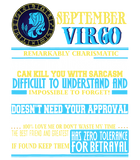 Discover Virgo Facts September Virgo T Shirt