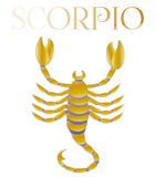 Discover Scorpio (Purple and Gold) T-shirt