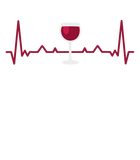 Discover Wine Lover Heartbeat T Shirt