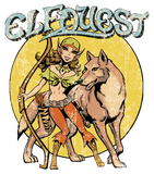 Discover ElfQuest Vintage Nightfall  Distressed T-Shirts