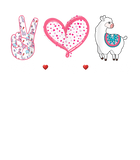 Discover Peace Love Llamas T-Shirt