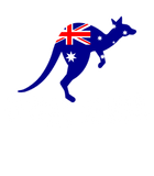Discover Australia Flag Kangaroo T Shirt