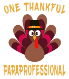 Discover One Thankful Paraprofessional Thanksgiving Paraprofessional T-Shirt
