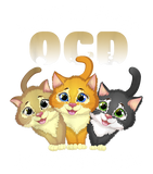 Discover I Suffer From OCD Obsessive Cat Disorder Pet Lovers T-Shirt