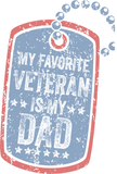 Discover my favorite veteran is my dad gift idea