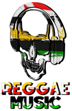 Discover Cute Green Yellow Red Rasta Reggae Music Skull