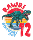 Discover Boy 12Th Birthday Rawr! Tyrannosaurus Rex I Family