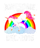 Discover Awesome Since December 2016 Vintage Unicorn 5Th Bi