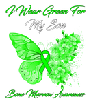 Discover Butterfly I Wear Green For My Son Bone Marrow Awar