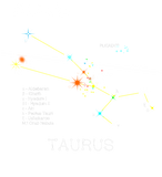 Discover Constellation TAURUS unique, elegant