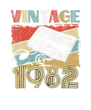 Discover Retro Vintage 1982 Limited Edition Cassette Tape F