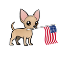 Discover Chihuahua Holding American Flag Chihuahua Owner 4T