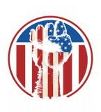 Discover "Let's Go BRANDON"  American Flag Black  Polo