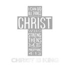 Discover Christ Is King Jesus Strength - Christian Cross Re
