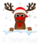 Discover EL Teacher Squad Xmas Reindeer Santa Hat Christmas