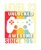 Discover Level 23 Unlocked 23Rd Birthday Gamer Awesome Sinc