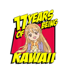 Discover Womens 17Th Birthday Anime Girl 17 Year Of Being K