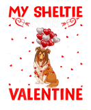 Discover My Sheltie Is My Valentine Funny Sheltie Dog Valen