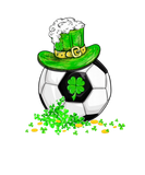 Discover Funny St. Patricks Day Irish Soccer Shamrock Lover