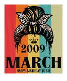 Discover March 2009 Birthday Girl Messy Bun Happy Birthday