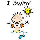 Discover Stick Figure Boy I Swim