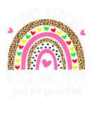Discover Test Day Rock The Test Rainbow Teacher Funny Testi