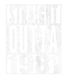 Discover Straight Outta 1981 40Th Birthday Gift 40 Years Ol