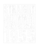 Discover Straight Outta 1955 67Th Bithday Gift 67 Years Old