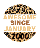 Discover Awesome Since January 2000 Leopard 2000 January Bi