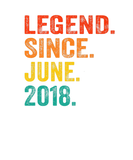 Discover Legend Since June 2018 Vintage 4 Years Old 4Th Bir