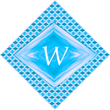Discover Turquoise Aqua Diamond Monogram