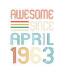 Discover Awesome Since April 1963 59Th Birthday 59 Years Ol