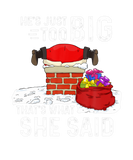 Discover That's What She Said Funny Santa Claus Christmas D