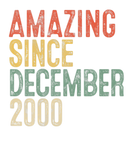 Discover Amazing Since December 2000 21St Birthday Gift 21