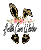 Discover Leopard Bunny Health Care Worker Happy Easter Day