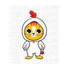 Discover Chick Magnet Funny Cat In Chicken Costume Cool Chi