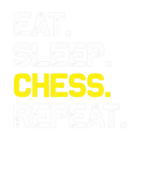 Discover Eat Sleep Chess Repeat Board Game