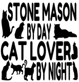 Discover Cat Lover Stone Mason