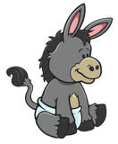 Discover Customizable Baby Donkey