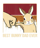 Discover Best Bunny Dad Ever Vintage Rabbit Lover Grandpa F