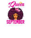 Discover Womens A Queen Was Born In September Black African