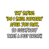 Discover Popcorn Fart Funny Saying Polo