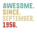 Discover 66Th Birthday Men , Awesome Since September 1956