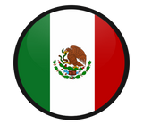 Discover Mexico quality Flag Circle