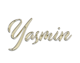 Discover Yasmin white gold handwriting