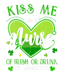 Discover Kiss Me I'm A Nurse Irish St Patrick's Day Lucky S